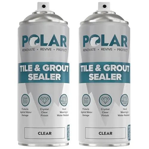 Polar aerosol grout sealer spray for shower waterproofing