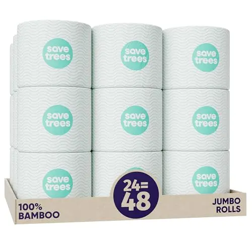 Save Trees bamboo toilet paper in eco-friendly packaging