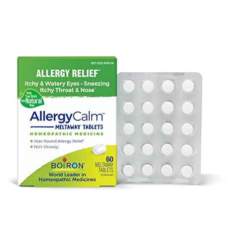 Boiron AllergyCalm allergy relief meltaway tablets