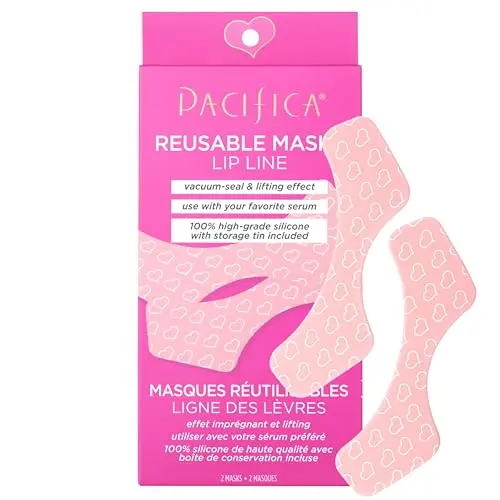 Pacifica Beauty reusable lip line mask silicone patches