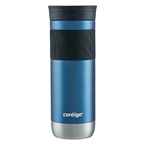 Contigo Byron travel mug in blue corn with leak-proof lid