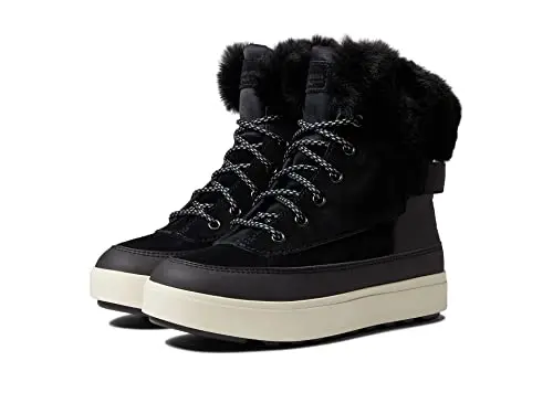 Koolaburra by UGG Women's Ryanna waterproof boot with faux fur cuff