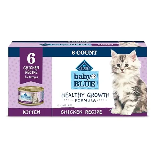 Blue Buffalo Baby BLUE natural kitten wet food in chicken recipe