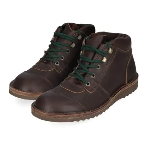 Jim Green men's African Ranger boots with steel shank and wide fit