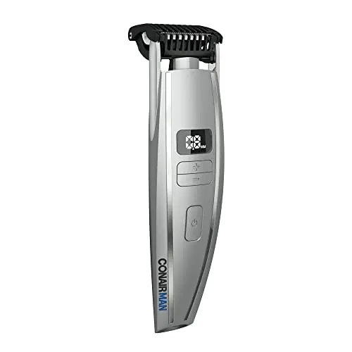 ConairMAN beard trimmer with flex contouring head for stubble