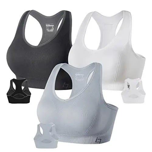FITTIN Racerback Sports Bra with removable padding