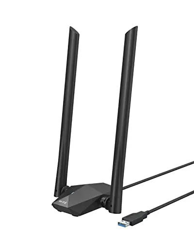 BrosTrend AX1800 USB WiFi adapter with two high-gain antennas