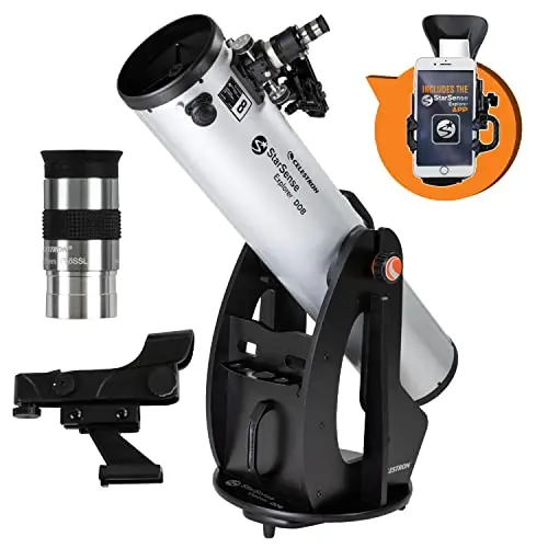 Celestron 8-inch Dobsonian telescope for deep space observation