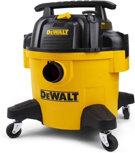 DEWALT 6 gallon wet dry shop vacuum with blower function for dust collection