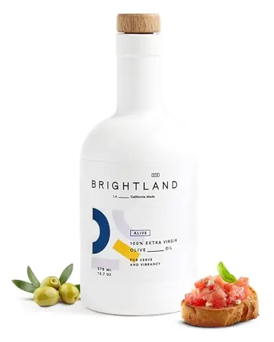 Brightland Alive Extra Virgin Olive Oil UV-coated glass bottle