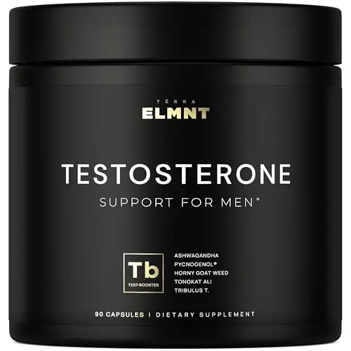 TERRA ELMNT testosterone booster capsules with ashwagandha