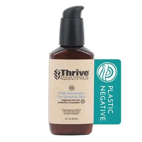 Thrive Natural Care Mineral Face Sunscreen SPF 30 tube