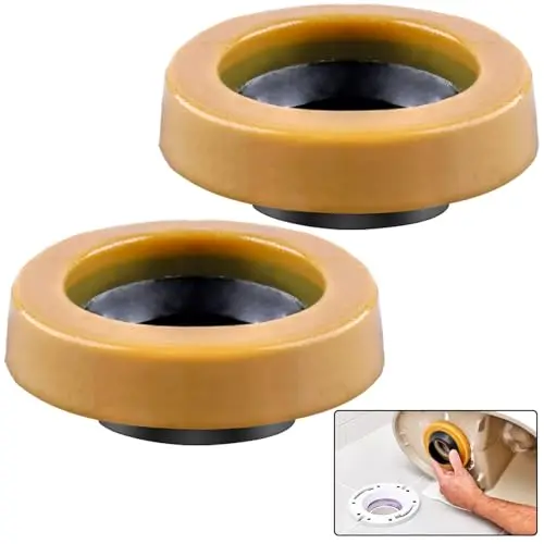 boeemi standard thickness toilet wax ring 2-pack