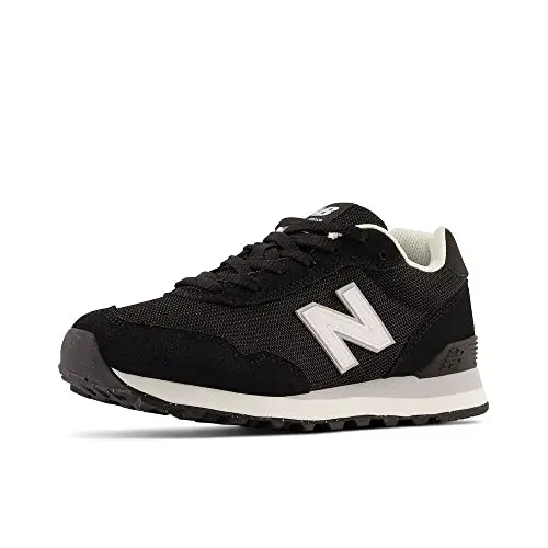 New Balance Women's 515 V3 Sneaker in black and white colors