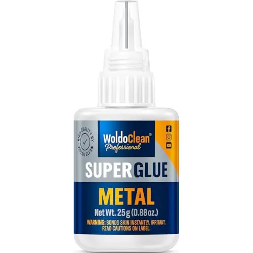 WoldoClean super glue for stainless steel and aluminum bonding
