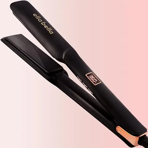 ELLA BELLA ceramic flat iron hair straightener