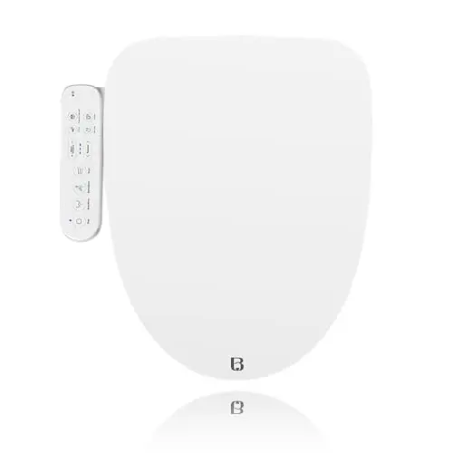 Bejoan Z1 electric bidet toilet seat with control panel and heated features