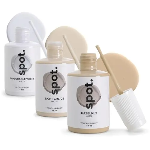 spot. touch-up paint kit with multiple shades