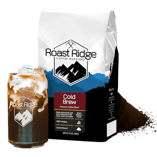 Roast Ridge ground cold brew coffee package