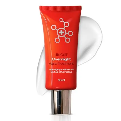 LifeCell Retinol + Vitamin C Overnight Hand Treatment tube