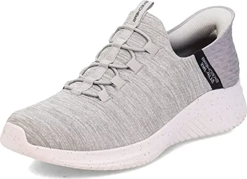 Skechers Ultra Flex 3.0 hands-free slip-on sneakers in gray