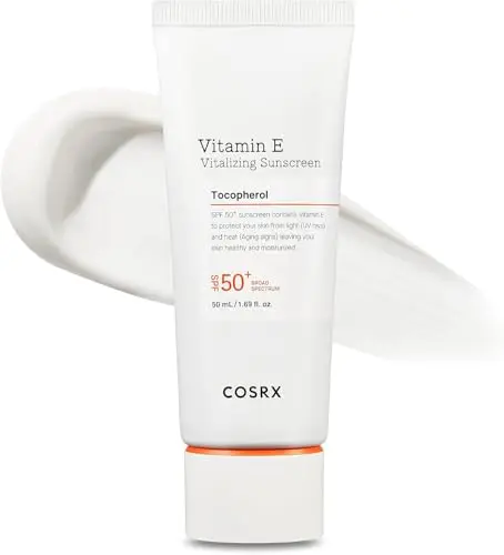 COSRX Vitamin E Vitalizing Face Sunscreen SPF 50 bottle