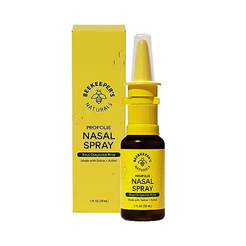 Beekeeper's Naturals Nasal Spray with propolis for natural relief
