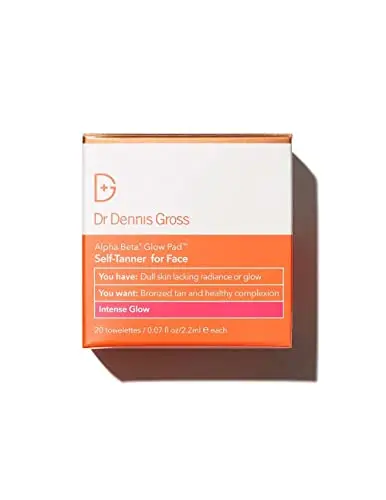 Dr Dennis Gross Alpha Beta Glow Pad Self Tanner for face
