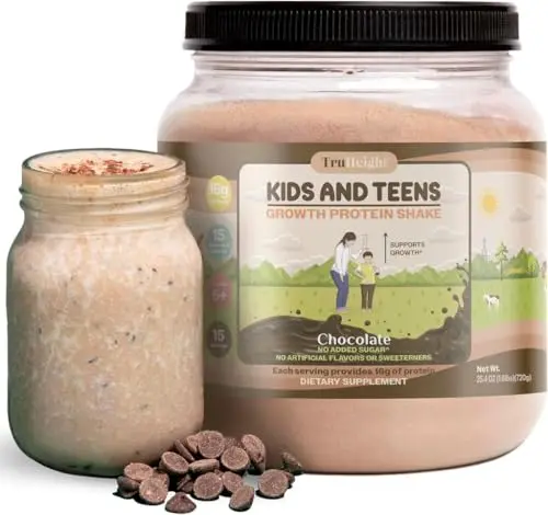 TruHeight Growth Protein Shake in Chocolate flavor