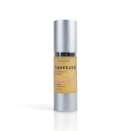 Peaches Vitamin C Serum with real gold