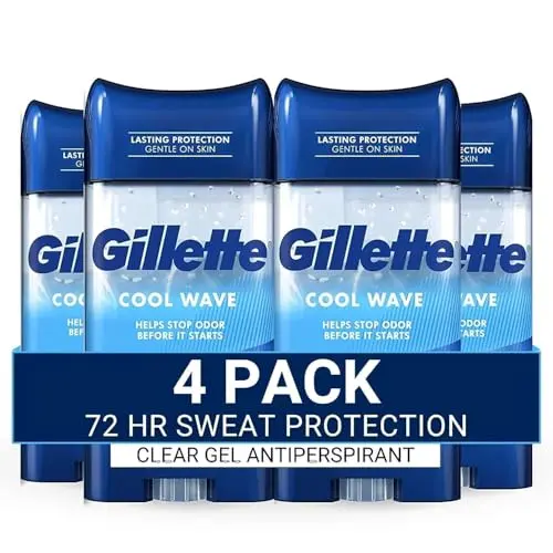 Gillette Clinical antiperspirant deodorant clear gel stick