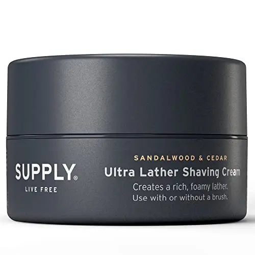 SUPPLY Ultra Lather Shaving Cream jar