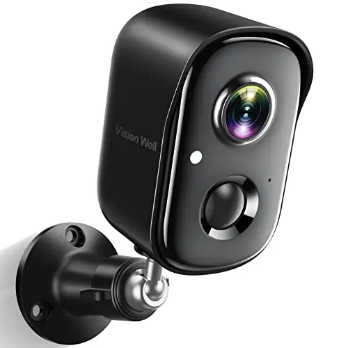 VISION WELL wireless outdoor security camera with AI features