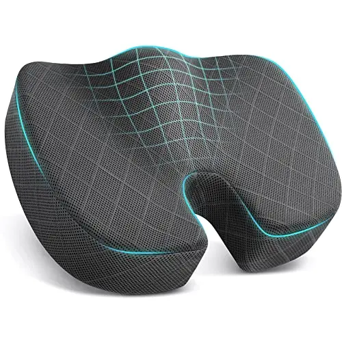 TushGuard memory foam seat cushion with handle