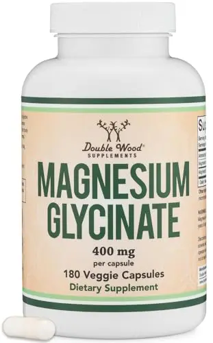 Double Wood Magnesium Glycinate supplement bottle
