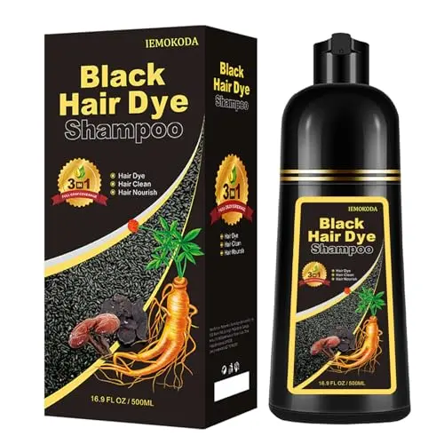 Onilyua Natural Black Hair Dye Shampoo for men and women