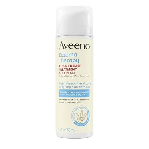 Aveeno Eczema Therapy Rescue Relief Treatment Gel Cream tube