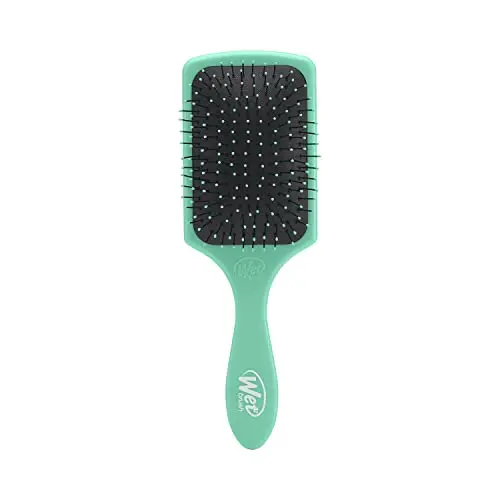 Wet Brush paddle detangler hairbrush with AquaVent design in blue