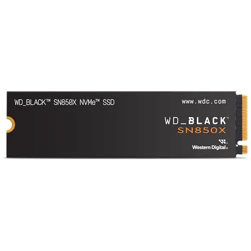 WD_BLACK SN850X NVMe SSD with gaming features
