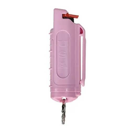 Police Magnum Keychain Pepper Spray in soft pink