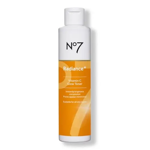 NO7 Radiance+ Vitamin C Glow Toner bottle