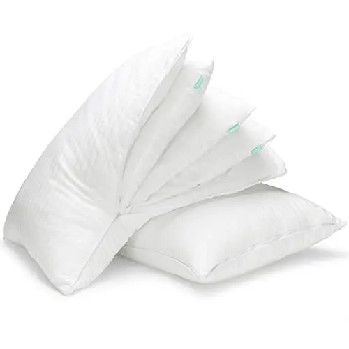 EverSnug adjustable layer cooling pillow with patent-pending design for all sleep positions