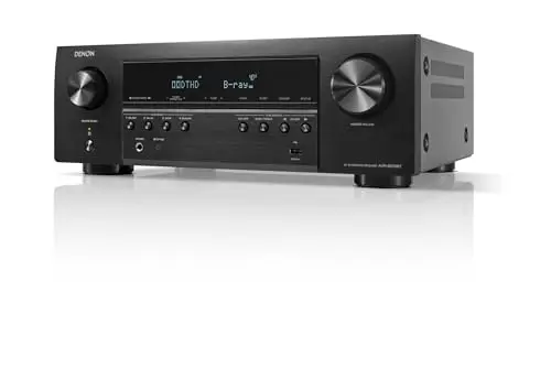 Denon AVR-S570BT 5.2-channel AV receiver with 8K support and Bluetooth