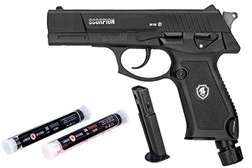 Lancer Tactical Scorpion non-blowback air pistol for defense