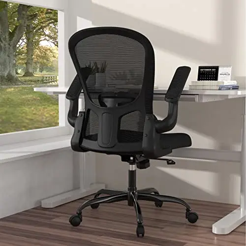 Silybon ergonomic office chair with mesh back and lumbar support