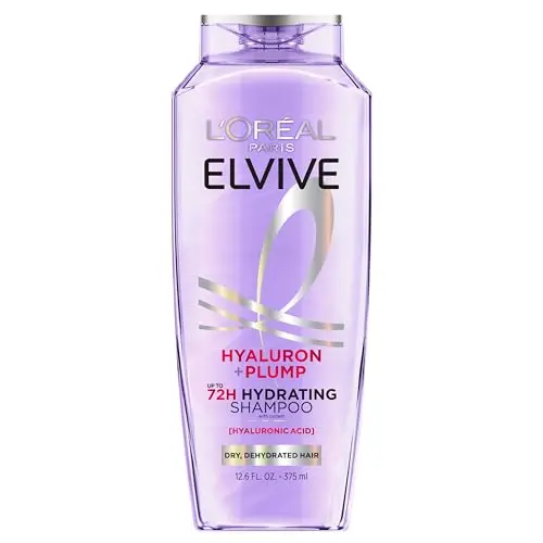 L'Oreal Paris Elvive Hyaluron Plump Shampoo bottle