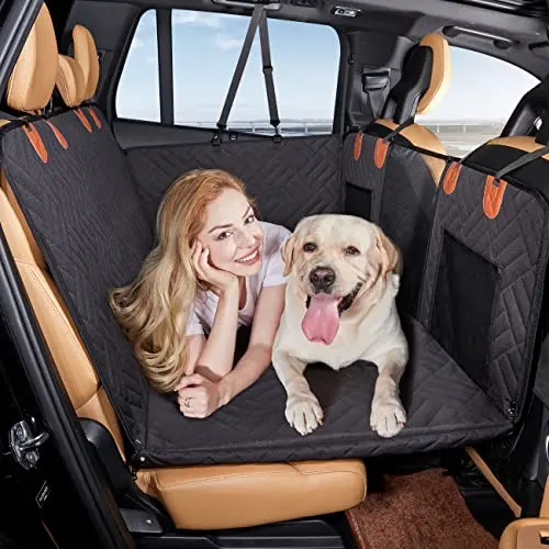 YJGF hard bottom dog car seat extender transforming backseat into bed