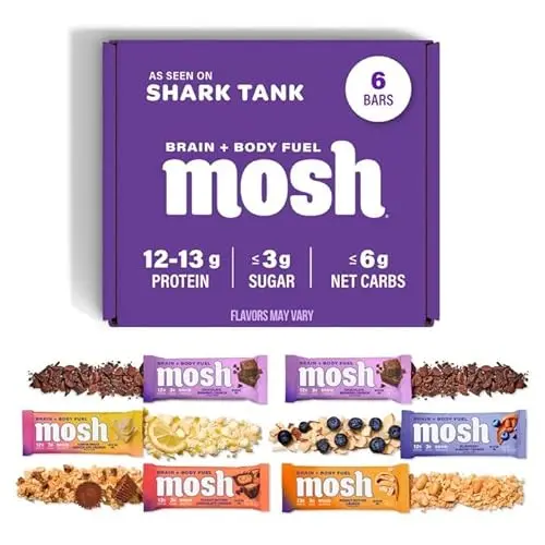 MOSH keto protein bars variety pack