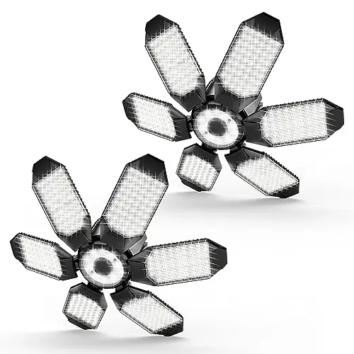 POLARPRA Garage Lights 2-pack product image