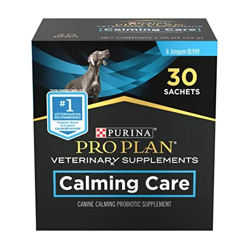 Purina Pro Plan Calming Care probiotic powder for dogs